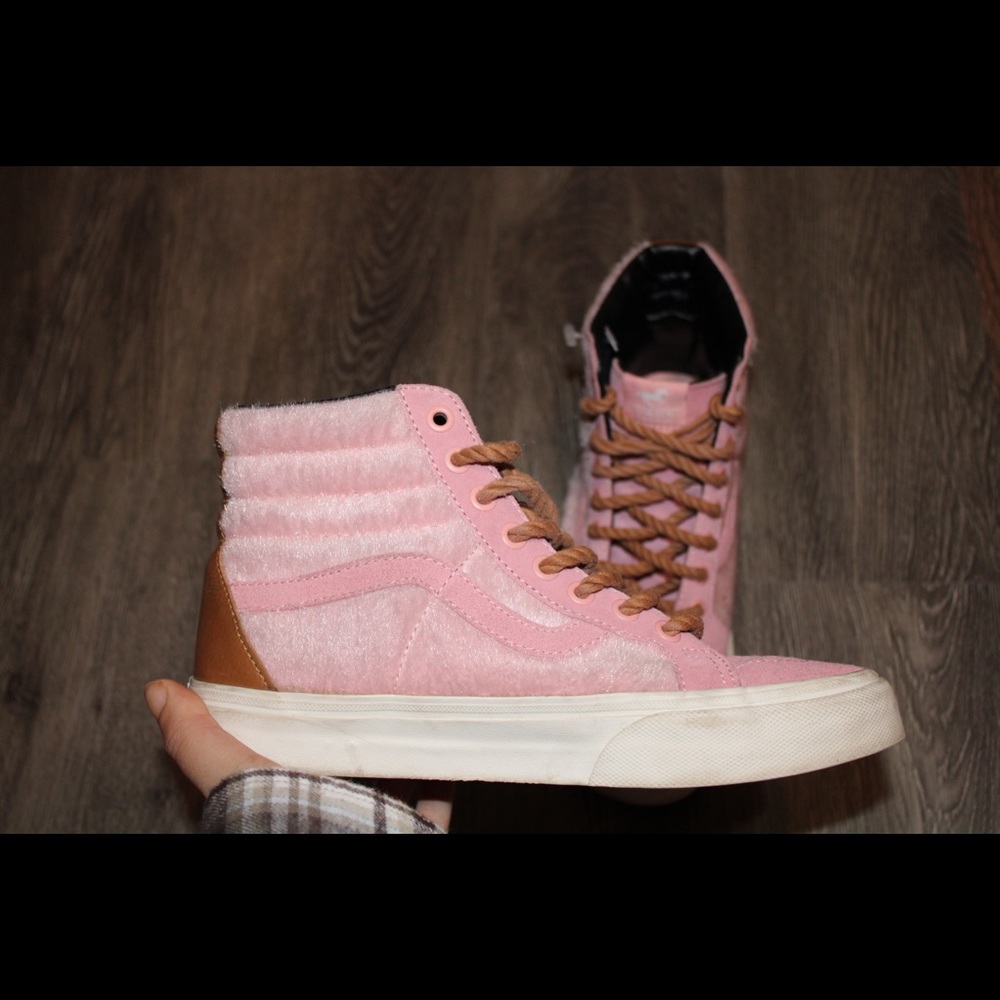 Pink High Top Vans